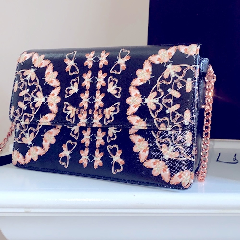 Ted Baker Bow butterfly Crossbody Bag New